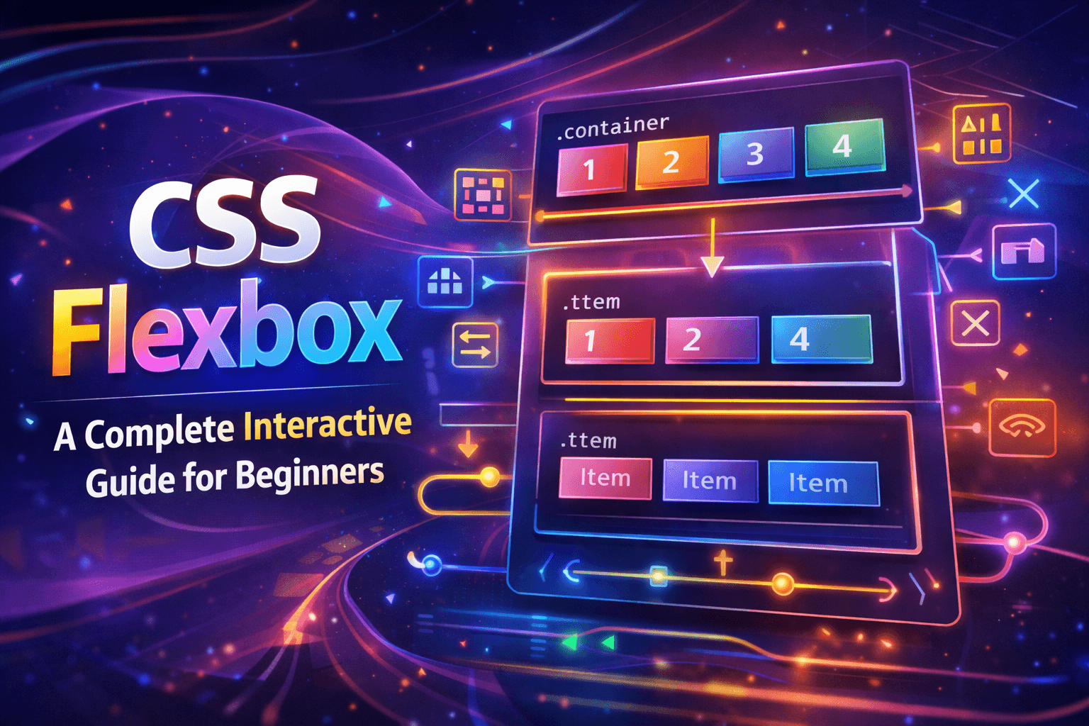 CSS Flexbox: A Complete Interactive Guide for Beginners
