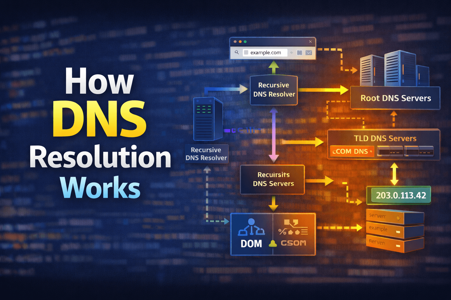 How DNS Resolution Works