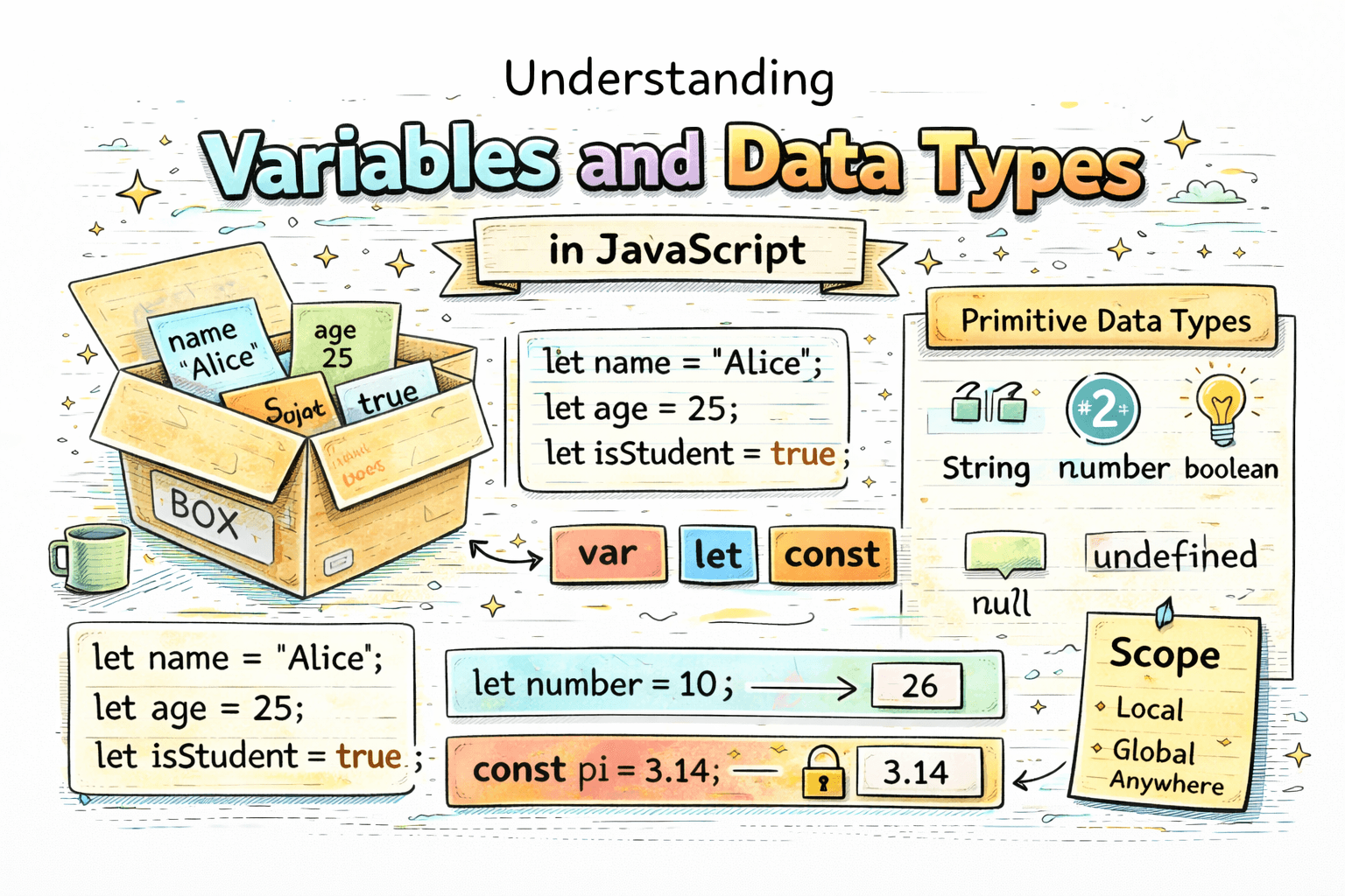 Understanding Variables and Data Types in JavaScript